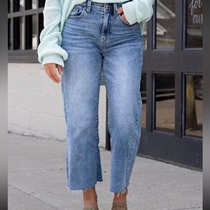 Zenana high rise cropped denim
